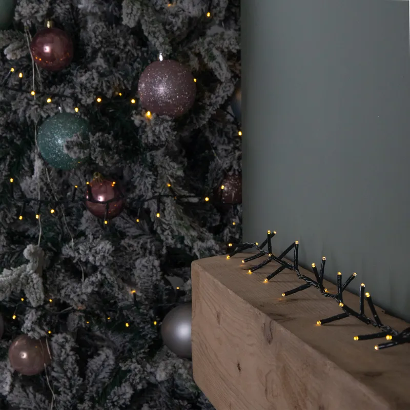 1 Premier TreeBrights Indoor Outdoor Christmas Multi Function Mains Operated String Lights with Timer