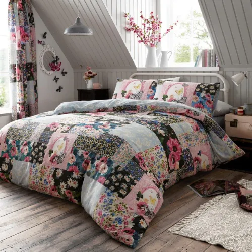 Gaveno Cavailia Ellis Printed Duvet Cover Size: Double Multicolor Double