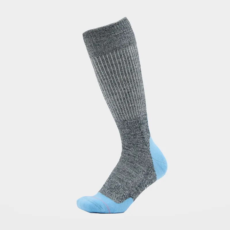 1000 Mile Women's Fusion Repreve Double Layer Walking Sock, Grey M