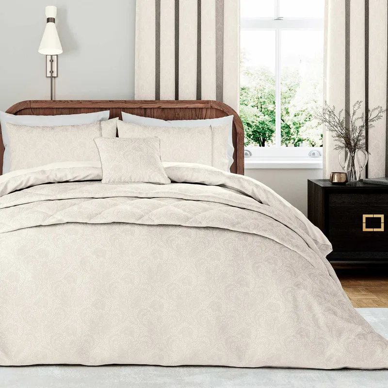 1951 Ashleigh Double Duvet Cover Set, Cashmere