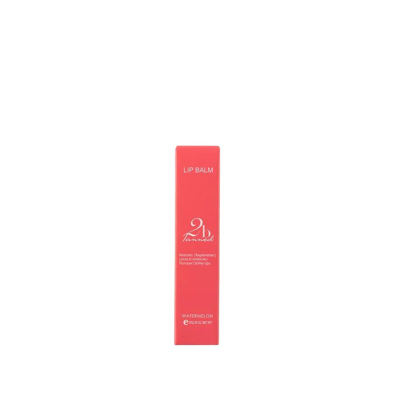 2bTanned Unisex Moisture Locking Lip Balm - Watermelon in Clear Size: 10g Clear female