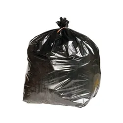 2Work Heavy Duty Refuse Sack Black (Pack of 200 Pack) KF73376
