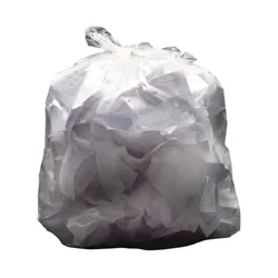 2Work Light Duty Refuse Sack Clear (200 Pack)