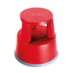2Work Plastic Step Stool Red T7/Red