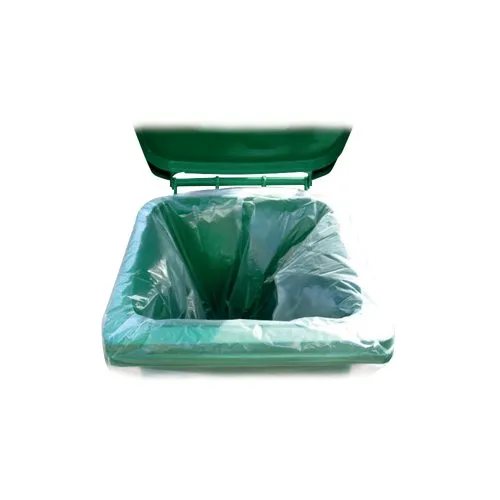 2Work Wheelie Bin Liner Clear (100 Pack)