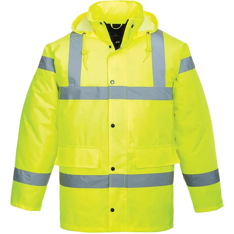 Unbranded Hi-Vis Traffic Jacket (Yellow) 4XL