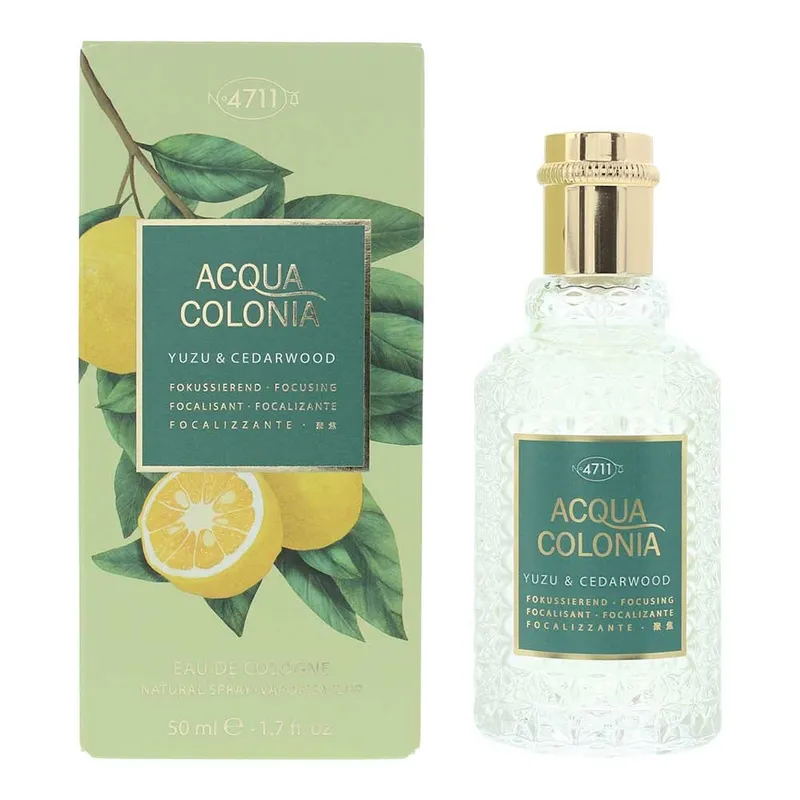 4711 Acqua Colonia Yuzu & Cedarwood Eau de Cologne, 50ml