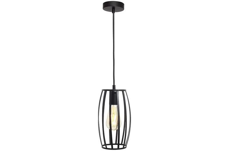 4Lite Smart 'Smart Wiz' Connected Decorative Pear Cage Pendant with Smart LED B in White White