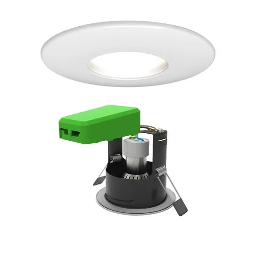 4lite Chrome Downlight with Wiz Connected Smart GU10 Lightbulb