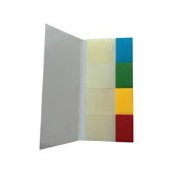 5 Star Office Index Flag Transparent Assorted [Pack 5] [Pack 5]