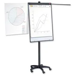 5 Star Office Mobile Executive Easel Magnetic Mobile on 5 Castors for