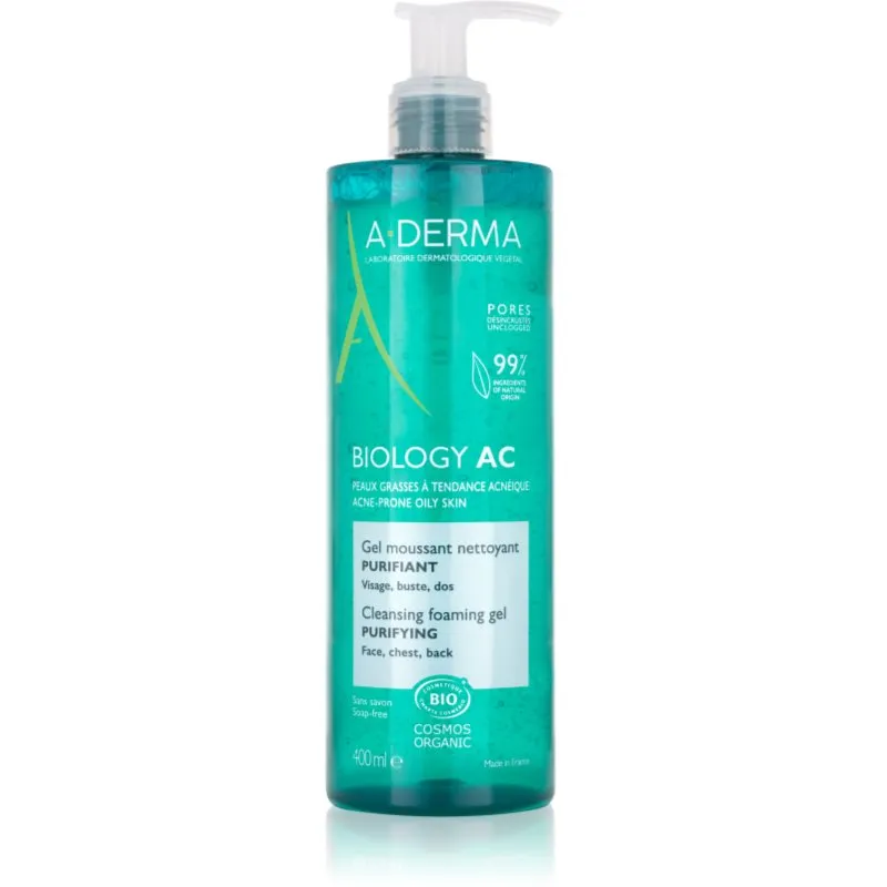 A Derma Biology AC Purifying Gel for Acne Prone Skin 400mL