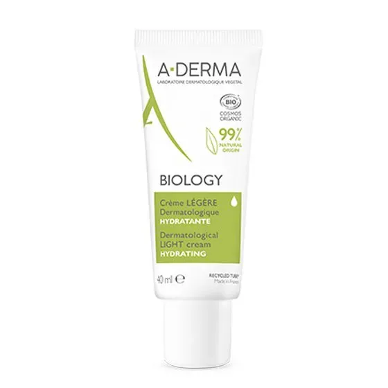 A-Derma Biology Light Dermatological Moisturizing Cream 40ml