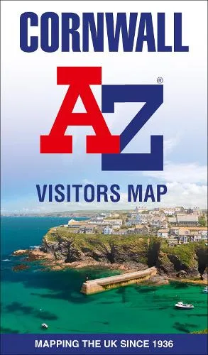A-Z Maps Cornwall A-Z Visitors Map