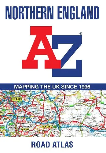 A-Z Maps Northern England A-Z Road Atlas