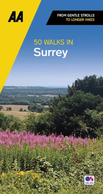 AA Publishing 50 Walks In Surrey