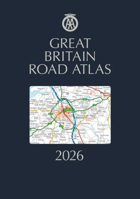 AA Publishing Aa Great Britain Road Atlas 2026