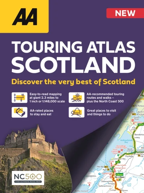 AA Publishing Aa Touring Atlas Scotland