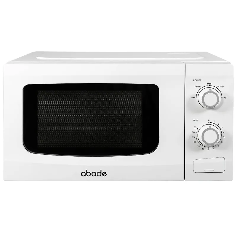Abode 20 Litre 700W Manual Microwave with Defrost AMM2001-M in White White