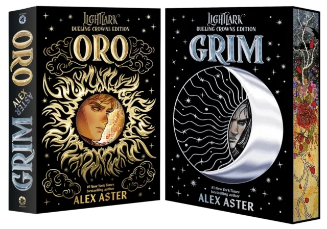 Alex Aster Grim & Oro: Dueling Crowns Edition (A Lightlark Saga Deluxe Multicolor
