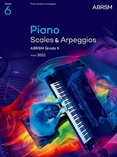 Piano Scales & Arpeggios, Abrsm Grade 6
