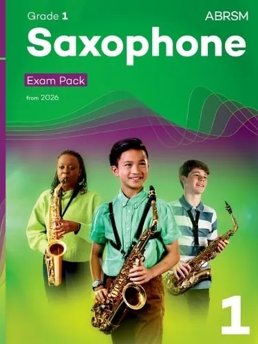 Saxophone Exam Pack from 2026, Abrsm Grade 1