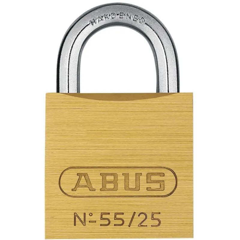 Abus 02853 55/25mm Brass Padlock