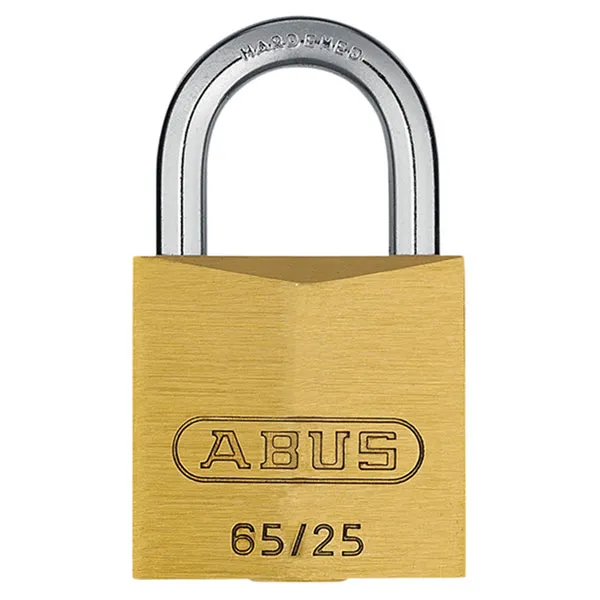 Abus 02324 65/25mm Brass Padlock