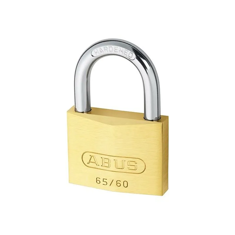 Abus - 12008 65/60mm Brass Padlock Keyed Alike 6603 ABUKA12008