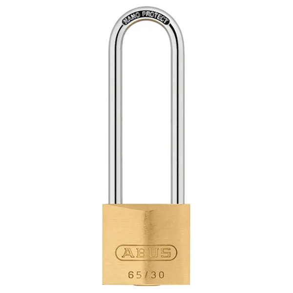 Abus 65 Series Compact Brass Padlock 30mm Long
