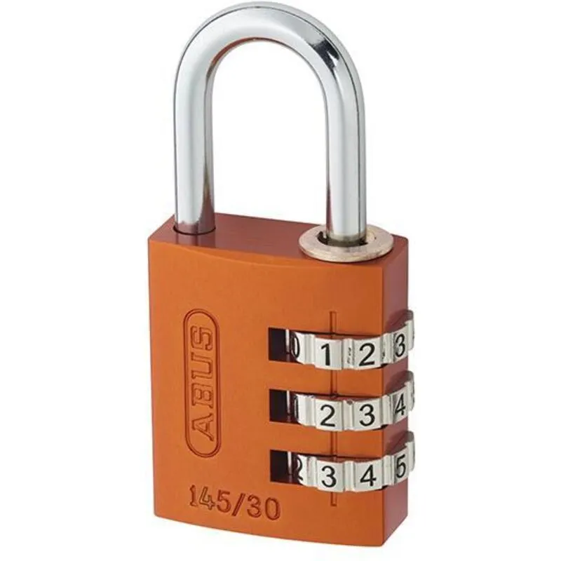 Abus 46626 145/20 20mm Aluminium Combination Padlock Random Colour