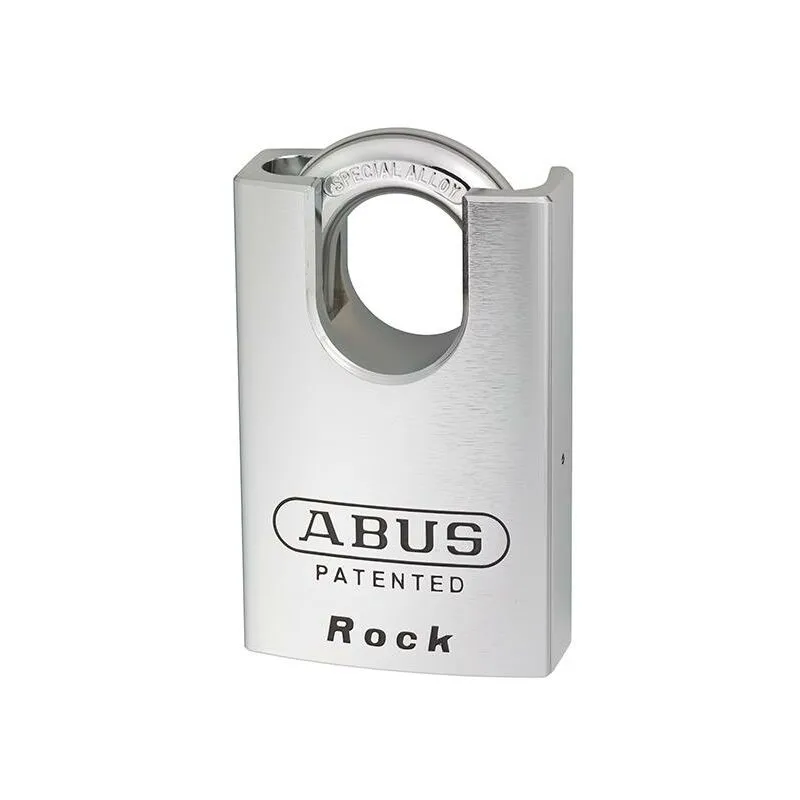 Abus 52463 83/55mm Rock Hardened Steel Padlock Closed Shackle