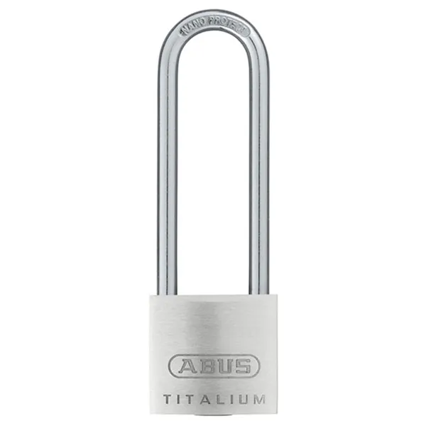 Abus - 56444 54TI/40mm titalium Padlock 63mm Long Shackle Carded ABU54TI4063C