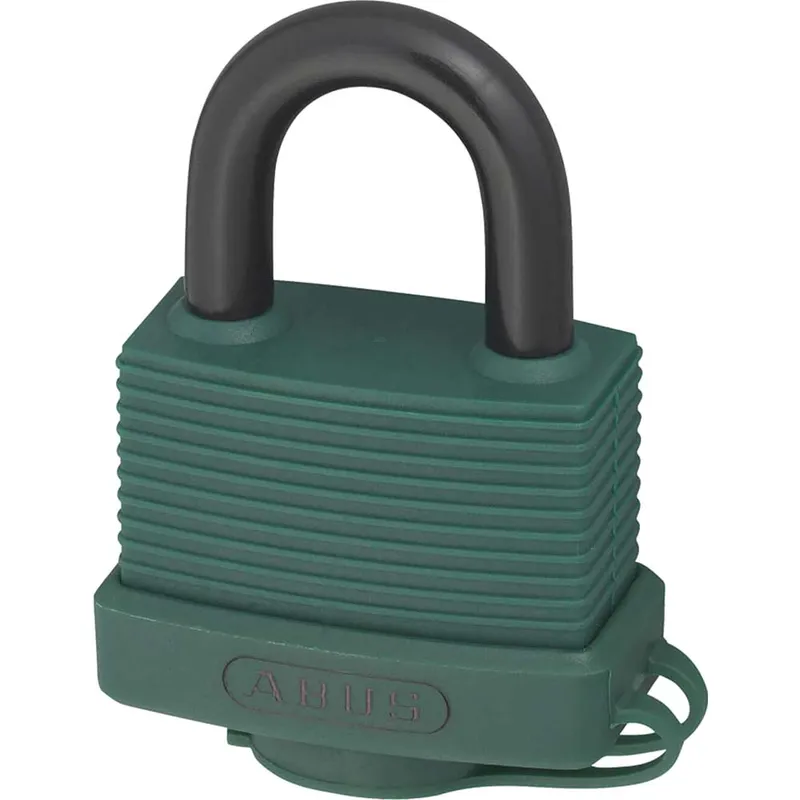 Abus 50257 70AL/45mm Aluminium Padlock Green