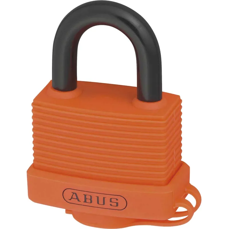 Abus - 50045 70AL/45mm Aluminium Padlock Orange ABU70AL45ORA