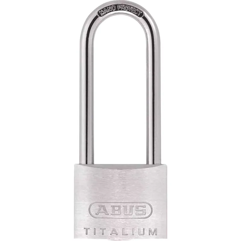 Abus - 56226 80TI/40mm titalium Padlock 40mm Long Shackle Keyed Alike KA8012