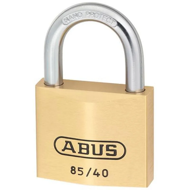 Abus Mechanical 85/40mm Brass Padlock ABU8540