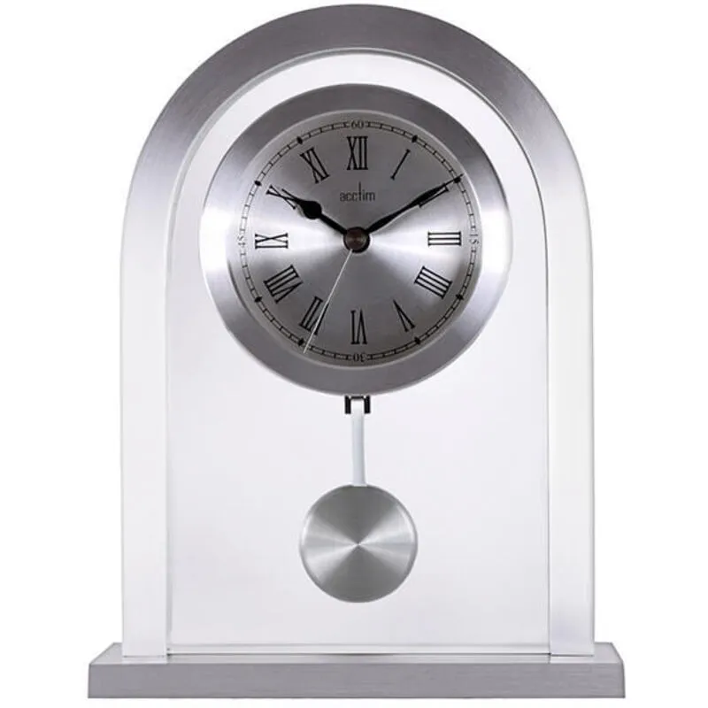 Acctim - Bathgate Mantel Clock Silver
