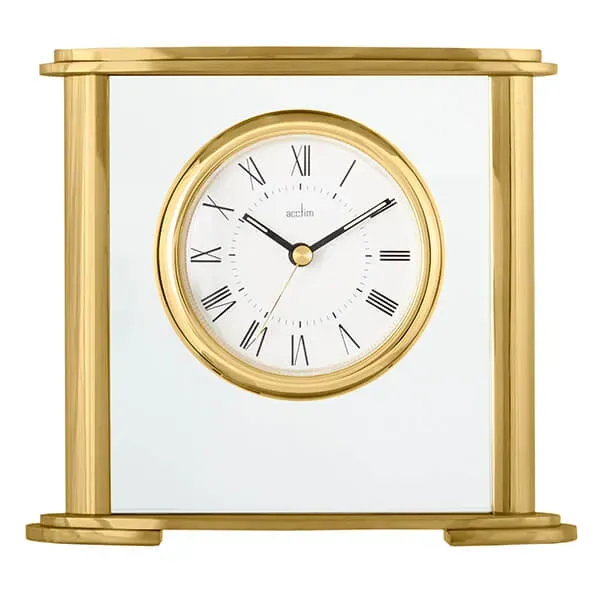 Acctim Colgrove Mantel Clock Gold