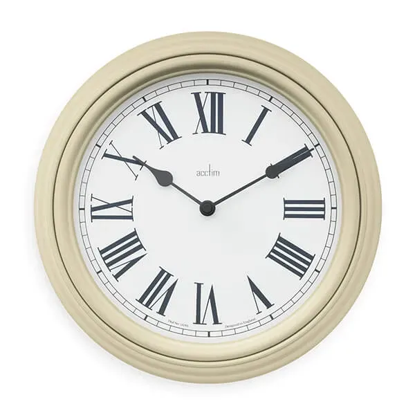 Acctim Devonshire Cream Wall Clock