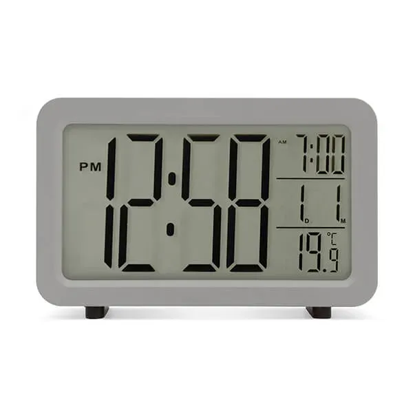 Acctim Harley Pigeon Grey Digital Alarm Clock