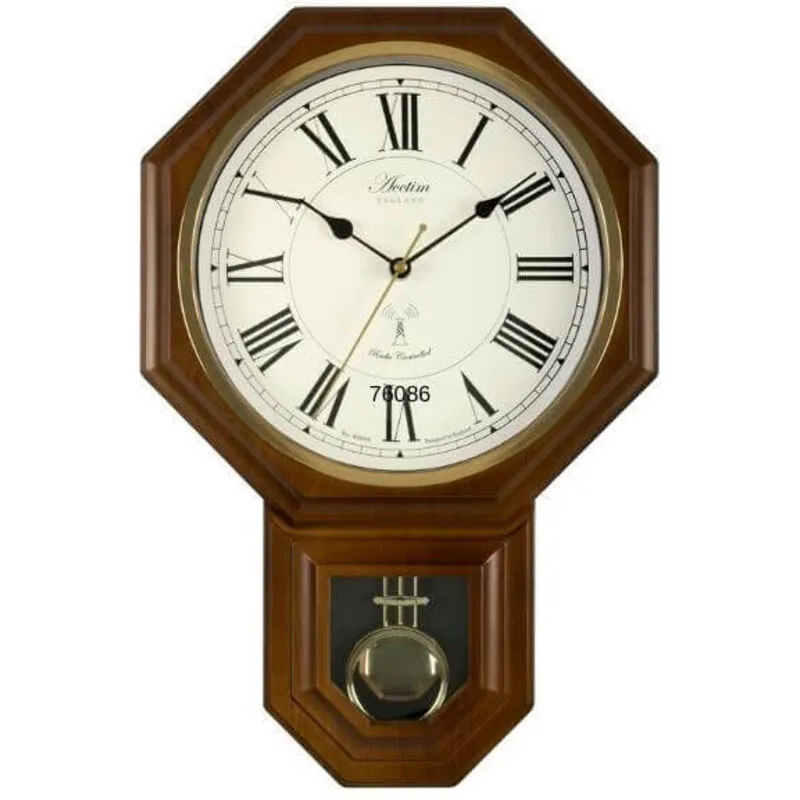Yarnton Dark Wood Clock - Acctim