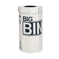 Acorn Big Bin Cardboard Recycling Bin 160 Litre 457x457x914mm (Pack 5)