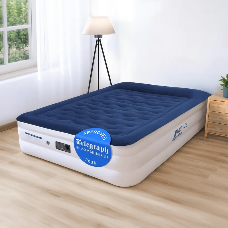 Active Era King Size Comfort Plus Air Bed – Navy/White