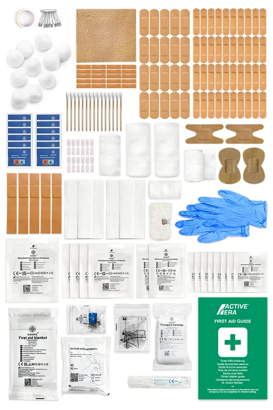 Active 180 Piece First Aid Kit Refill