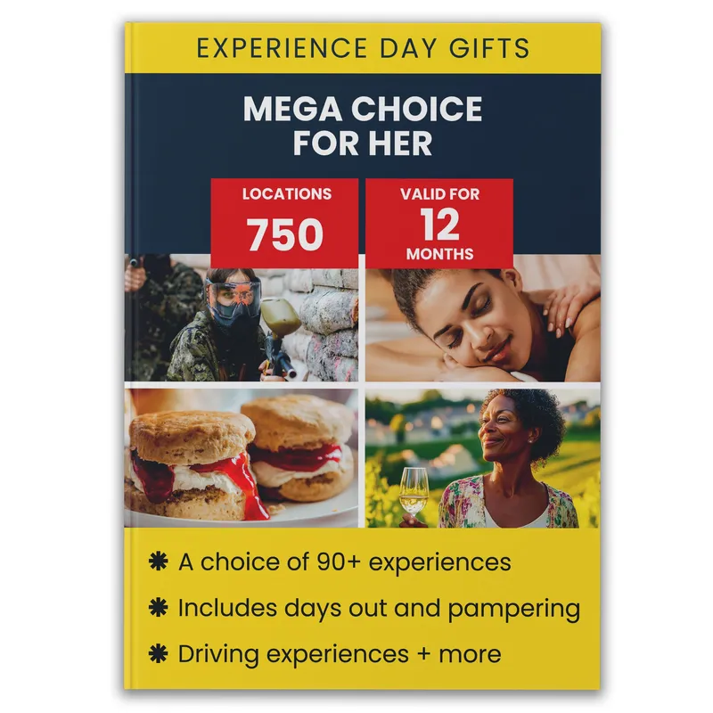 Activity Superstore Mega Choice for Her Gift Experience Multicolor