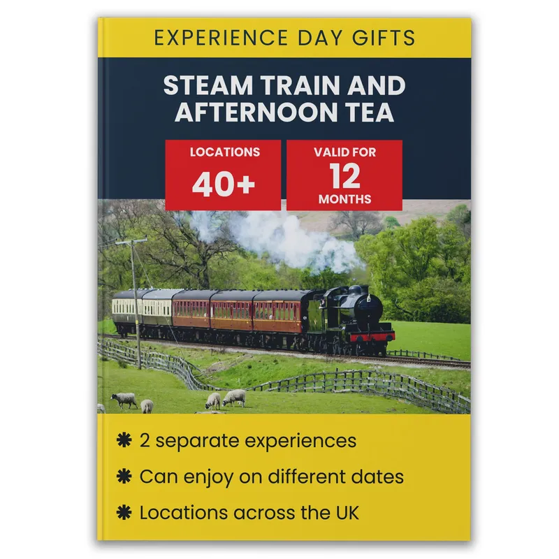 Activity Superstore Steam Train & Afternoon Tea in Blue Blue