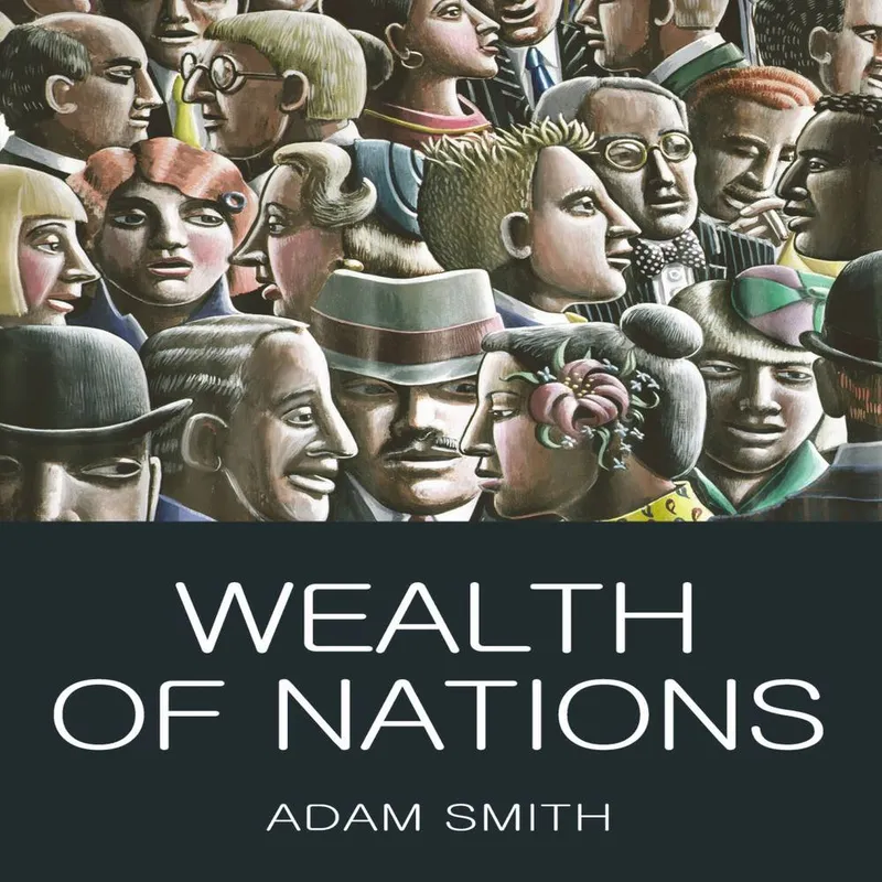Adam Smith Wealth of Nations Paperback Book Multicolor