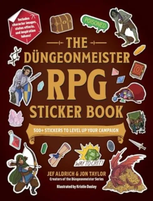 Adams Media Corporation The Dungeonmeister Rpg Sticker Book : 500+ Stickers To Level Up Your Campaign