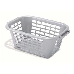 Addis Metallic Laundry Basket 40 Litre - Pack (3)
